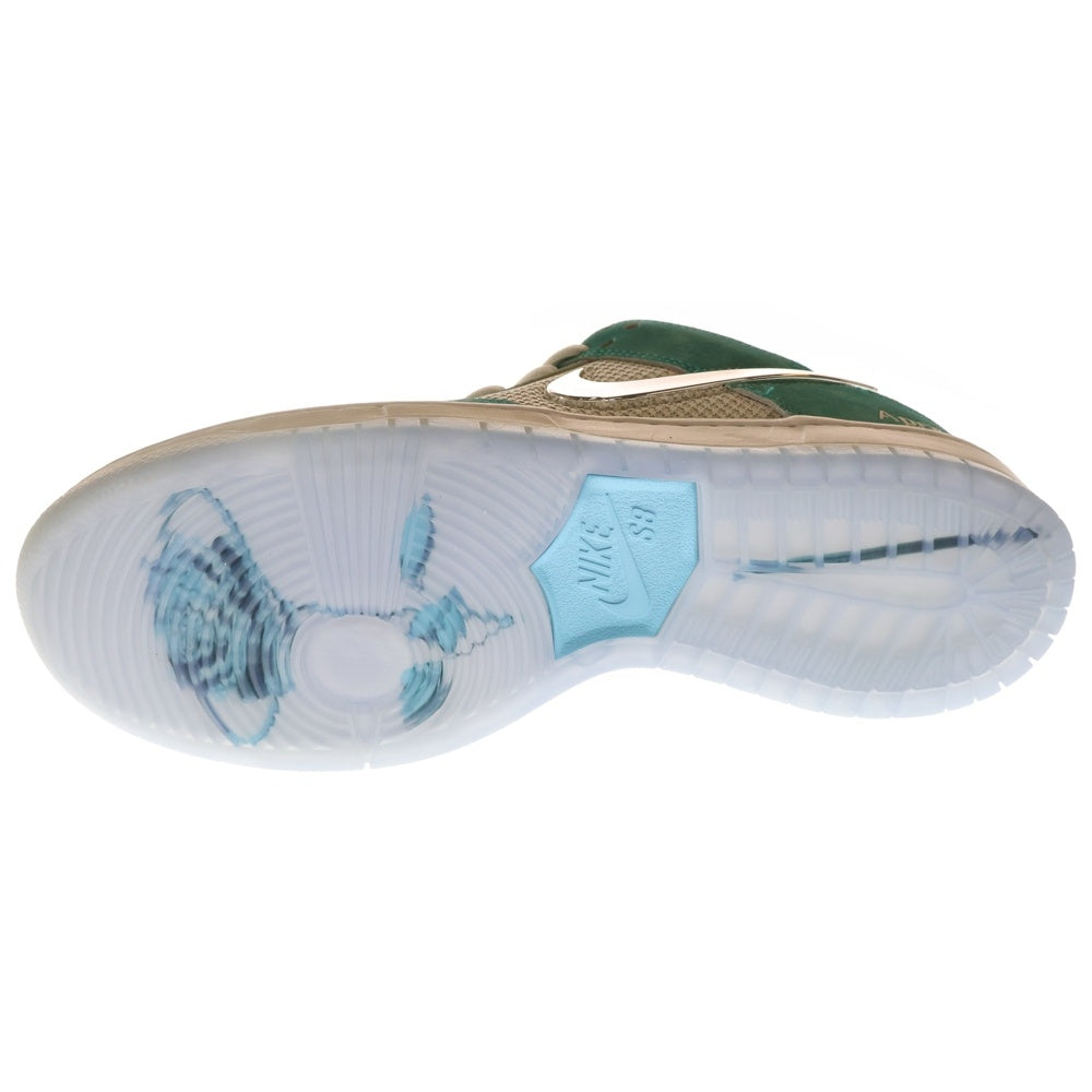 NIKE SB(ナイキエスビー) DUNK LOW PRO QS APRIL SKATEBOARDS ダンクロー エイプリルスケートボード ローカットスニーカー ライトグリーン US9.5/27.5cm FD2562-400