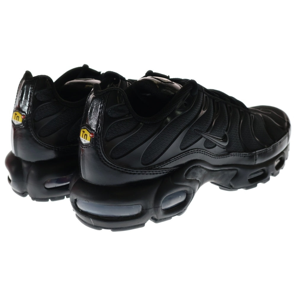 NIKE(ナイキ) AIR MAX PLUS TRIPLE BLACK エアマックスプラス トリプルブラック ローカットスニーカー ブラック US9.5/27.5cm 604133-050