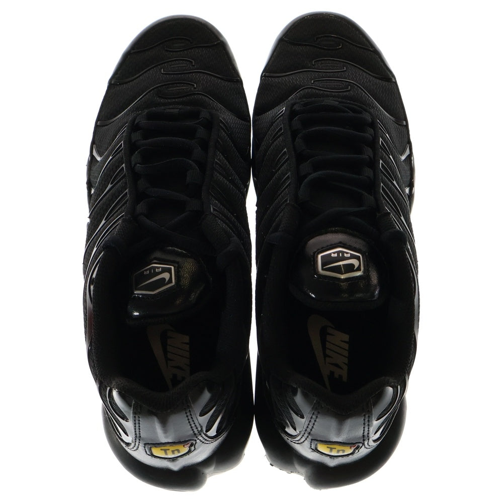 NIKE(ナイキ) AIR MAX PLUS TRIPLE BLACK エアマックスプラス トリプルブラック ローカットスニーカー ブラック US9.5/27.5cm 604133-050