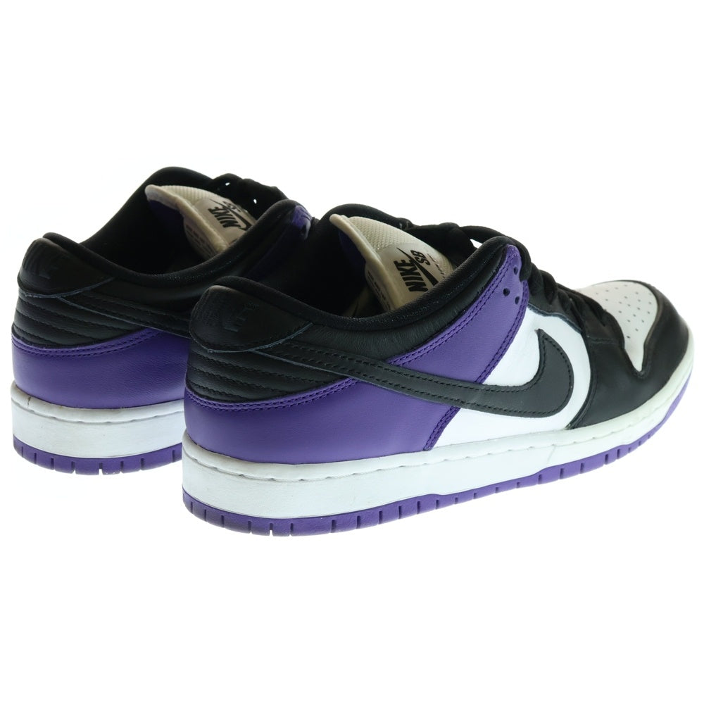 NIKE SB(ナイキエスビー) SB DUNK LOW PRO COURT PURPLE SBダンク プロ コートパープル ローカットスニーカー パープル/ブラック US9.5/27.5cm BQ6817-500
