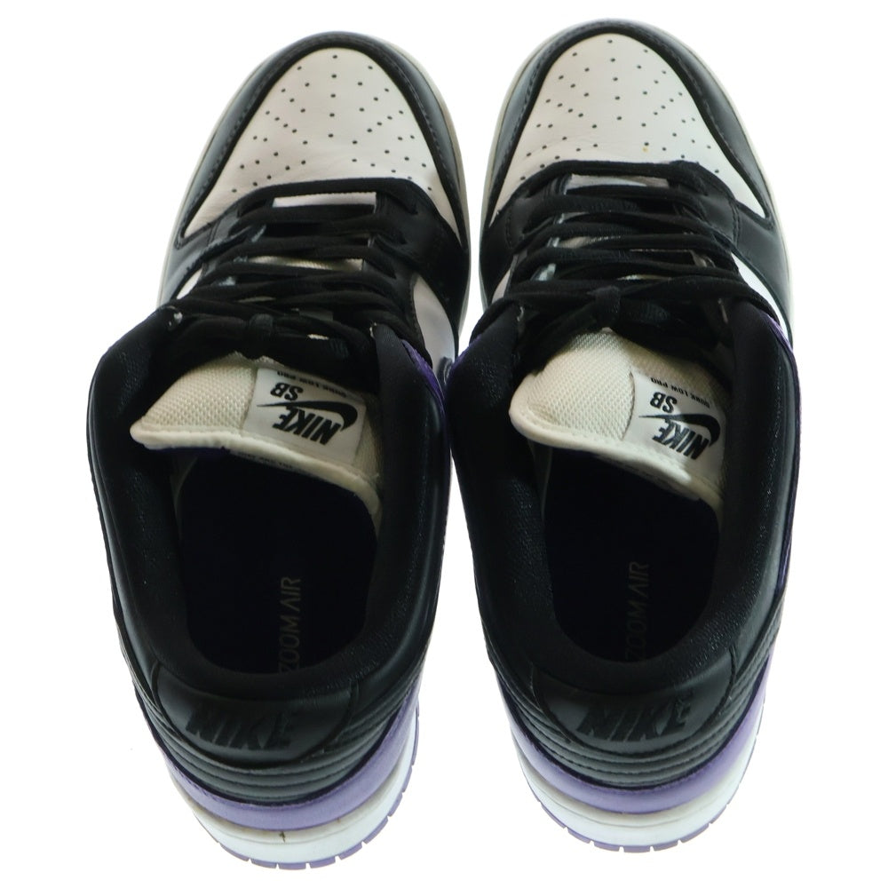 NIKE SB(ナイキエスビー) SB DUNK LOW PRO COURT PURPLE SBダンク プロ コートパープル ローカットスニーカー パープル/ブラック US9.5/27.5cm BQ6817-500