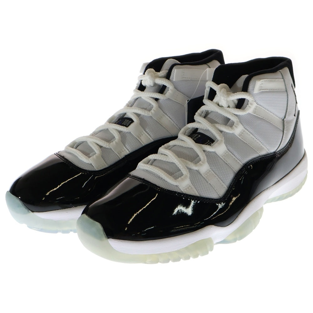 NIKE(ナイキ) AIR JORDAN 11 RETRO CONCORD エアジョーダン 11 レトロ コンコルド ハイカットスニーカー ホワイト/ブラック US9.5/27.5cm 378037-100