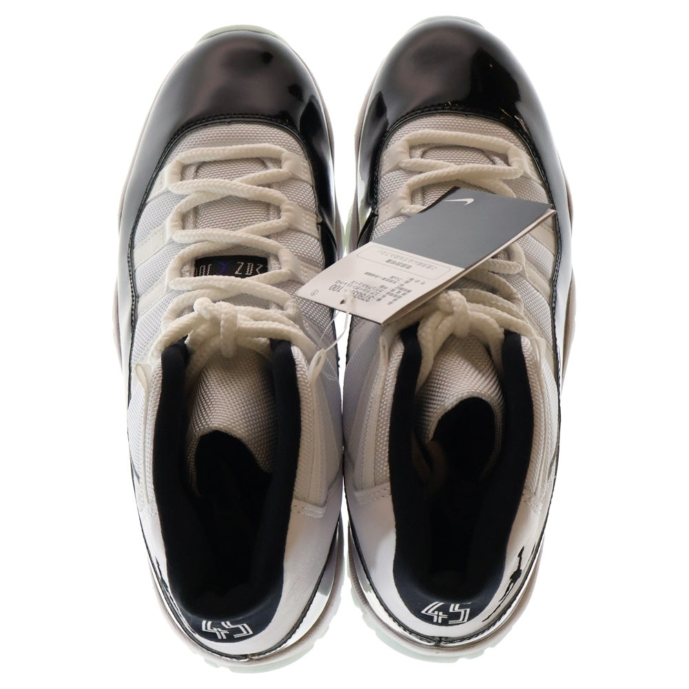 NIKE(ナイキ) AIR JORDAN 11 RETRO CONCORD エアジョーダン 11 レトロ コンコルド ハイカットスニーカー ホワイト/ブラック US9.5/27.5cm 378037-100