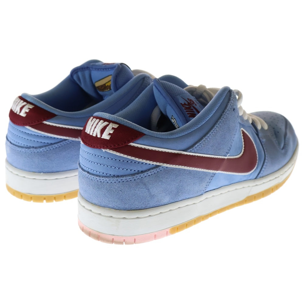 NIKE SB(ナイキエスビー) DUNK LOW PRO PHILADELPHIA PHILLIES ダンクロー プロ フィラデルフィア フィリーズ ローカットスニーカー ブルー US9.5/27.5cm DQ4040-400