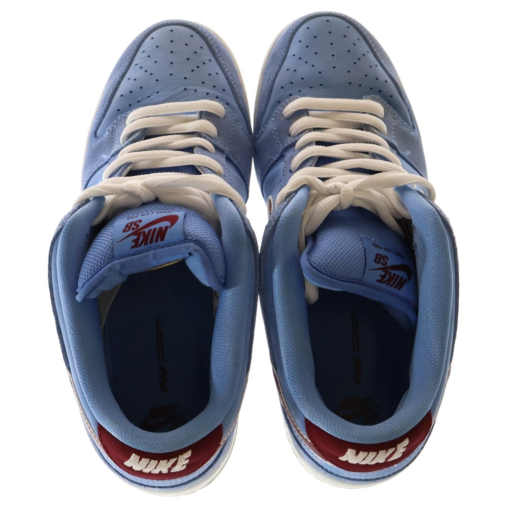 NIKE SB(ナイキエスビー) DUNK LOW PRO PHILADELPHIA PHILLIES ダンクロー プロ フィラデルフィア フィリーズ ローカットスニーカー ブルー US9.5/27.5cm DQ4040-400