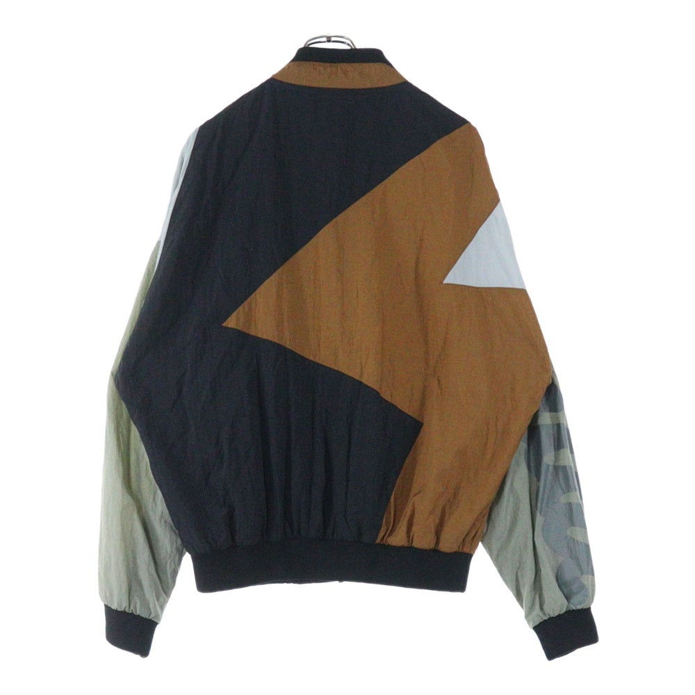 NIKE(ナイキ) ×PATTA TRACK NYLON JACKET パタ トラック ジップアップ ナイロンジャケット ブラック/ブラウン SU190105EAG