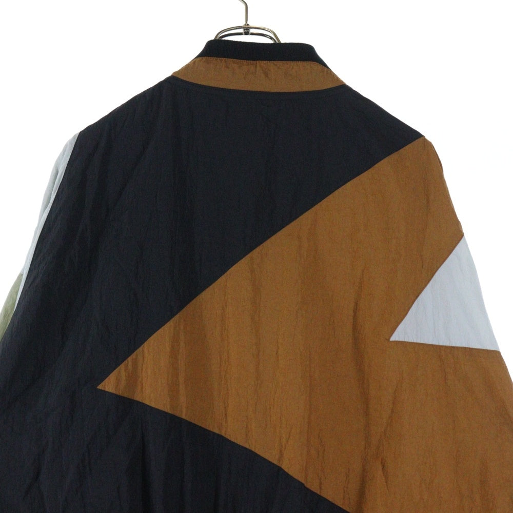 NIKE(ナイキ) ×PATTA TRACK NYLON JACKET パタ トラック ジップアップ ナイロンジャケット ブラック/ブラウン SU190105EAG