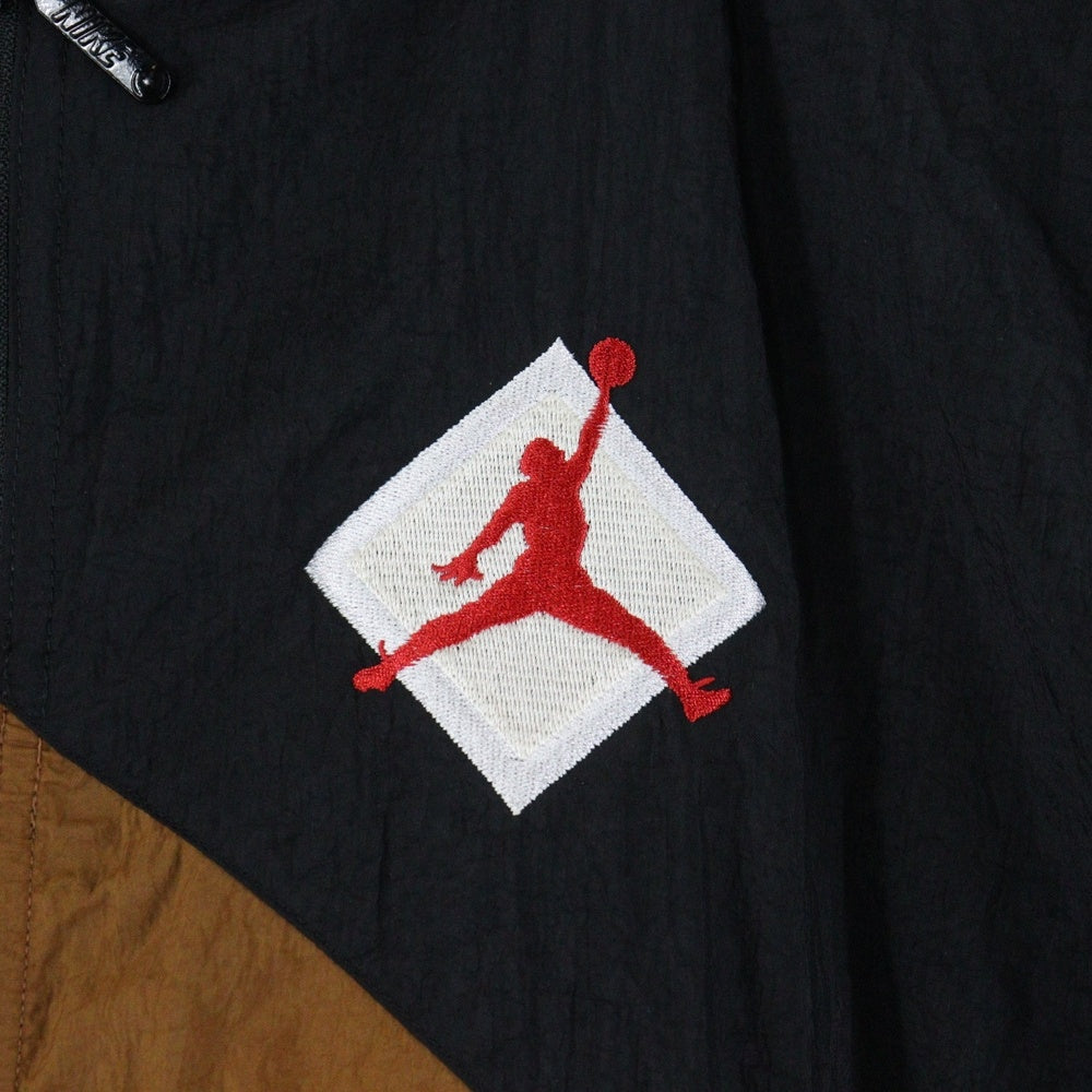 NIKE(ナイキ) ×PATTA TRACK NYLON JACKET パタ トラック ジップアップ ナイロンジャケット ブラック/ブラウン SU190105EAG
