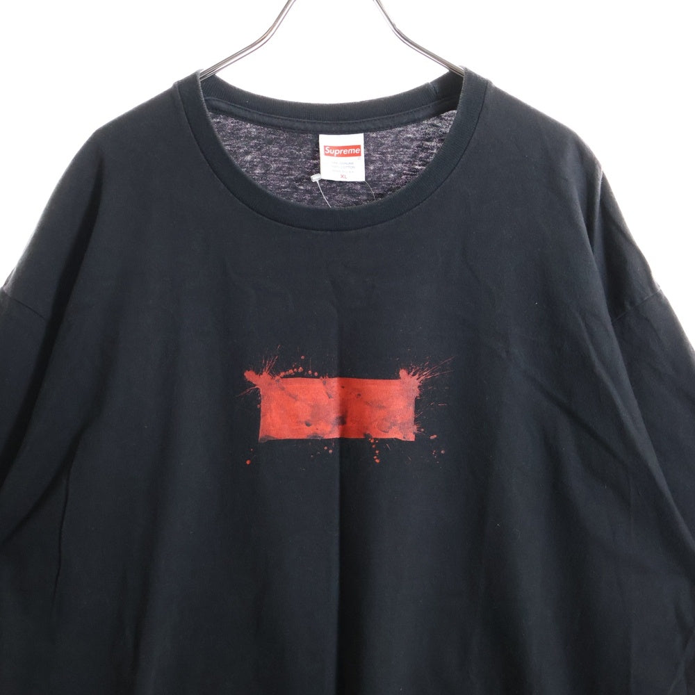 SUPREME(シュプリーム) 22SS Ralph Steadman Box Logo Tee ラルフステッドマンボックスロゴTシャツ ブラック