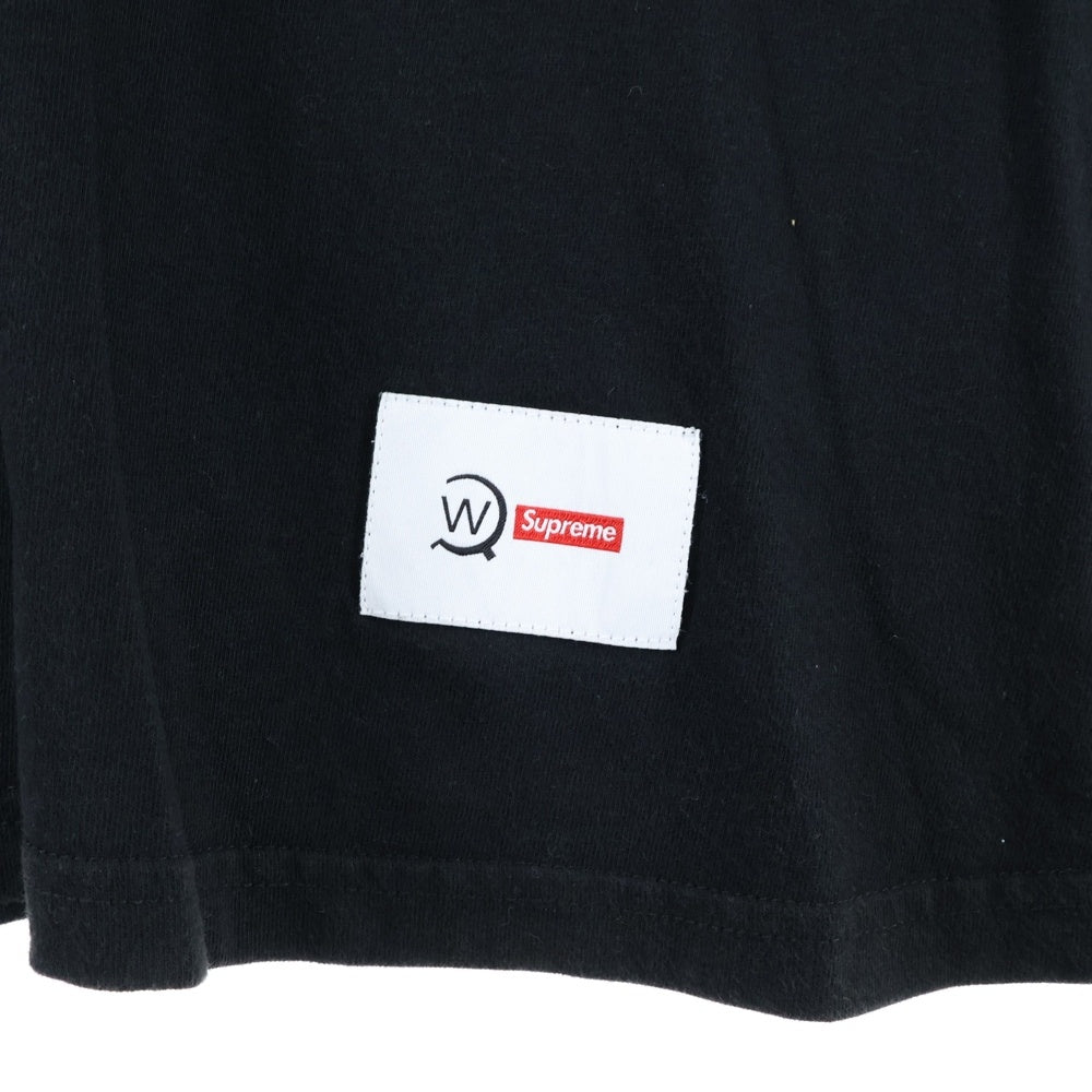 SUPREME(シュプリーム) 21AW×WTAPS Sic'em! Tee ダブルタップス シッケム ロゴプリント 半袖 Tシャツ ブラック