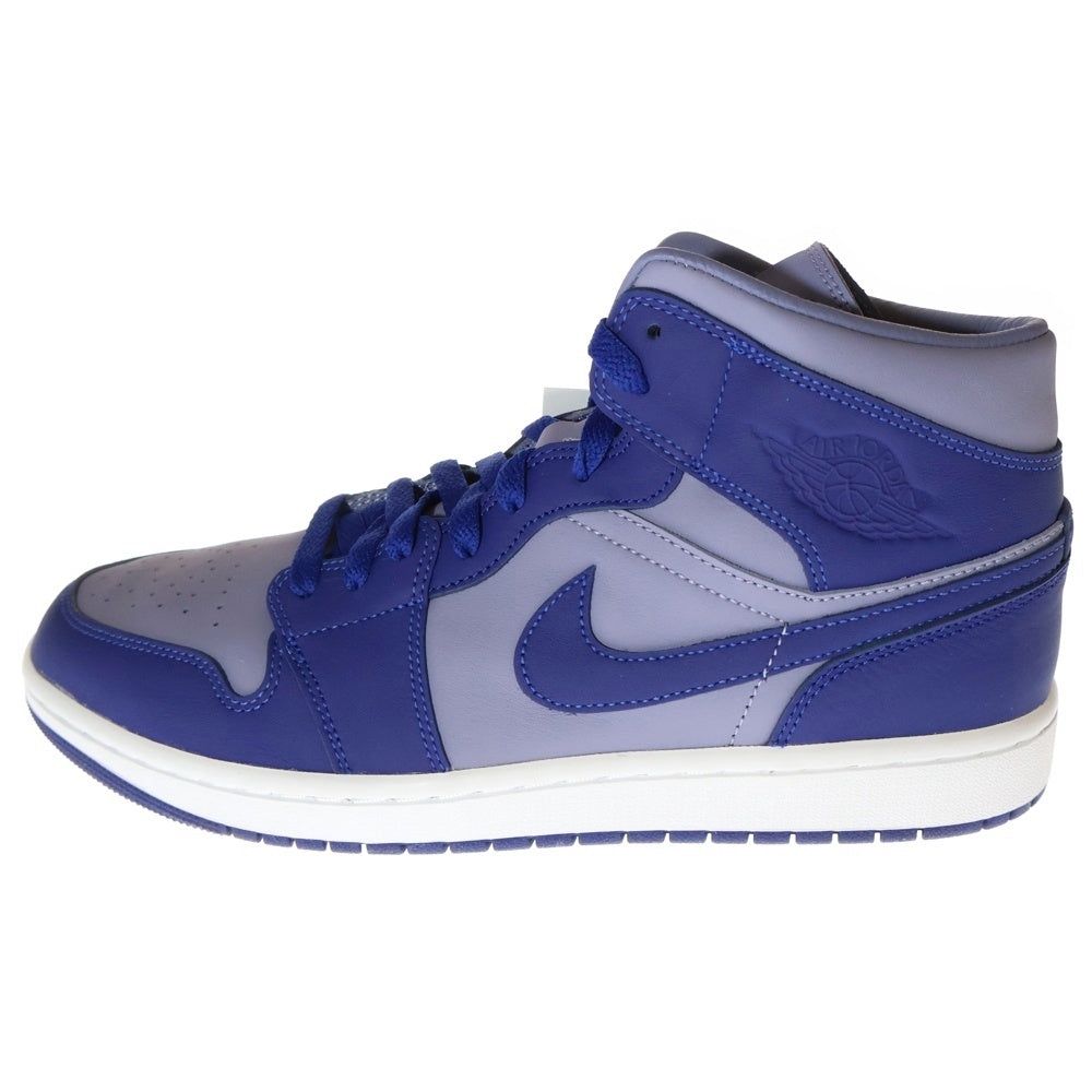 NIKE(ナイキ) WMNS AIR JORDAN 1 MID ウィメンズ エアジョーダン 1 ミッドカットスニーカー ブルー/グレー US12/29cm DH7821-500