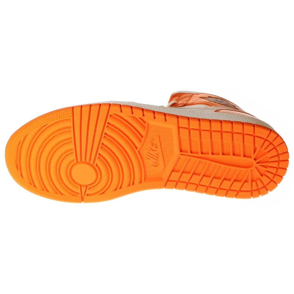 NIKE(ナイキ) AIR JORDAN 1 MID SE ORANGE WHITE エアジョーダン1 ミッドカットスニーカー オレンジ/ホワイト US10/28cm DM3531-800