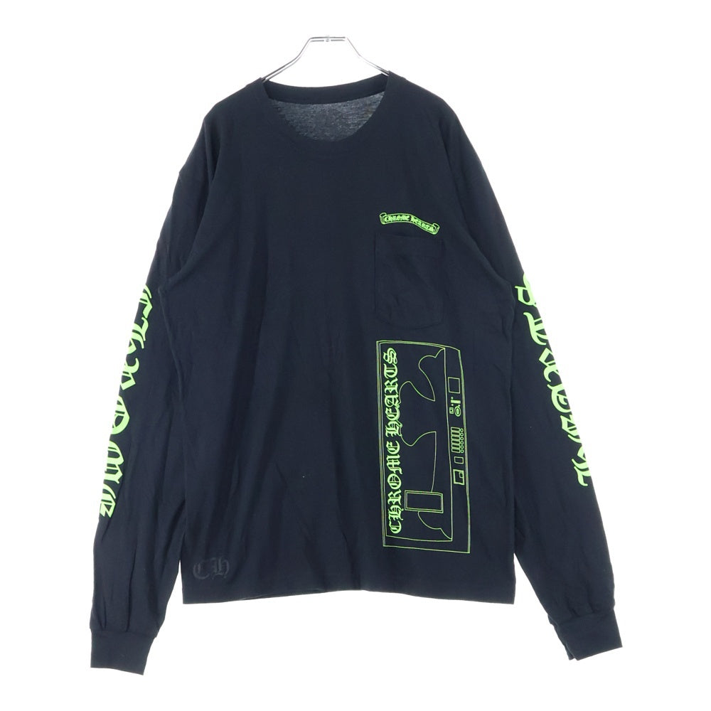 CHROME HEARTS(クロムハーツ) AOYAMA Limited Vending Machine L/S 青山限定 ベンディングマシーン 長袖Tシャツ ブラック