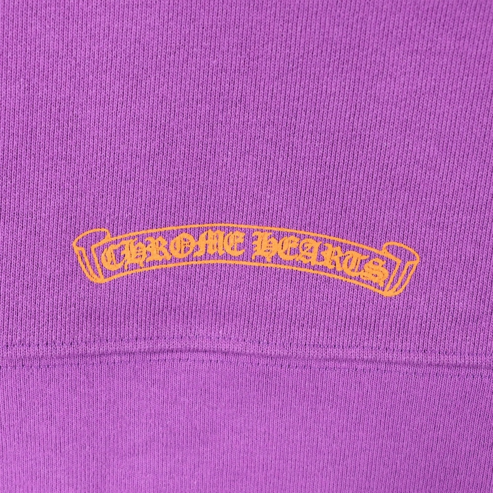 CHROME HEARTS(クロムハーツ) ×MATTY BOY I WANT MORE NOT LESS AN THAT'S THAT HOODIE マッティボーイ プリント スウェット プルオーバーパーカー フーディー パープル
