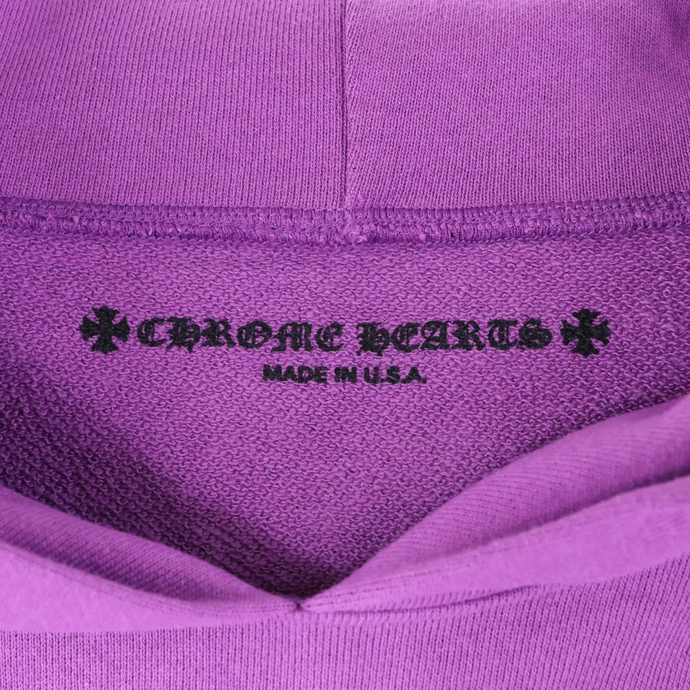 CHROME HEARTS(クロムハーツ) ×MATTY BOY I WANT MORE NOT LESS AN THAT'S THAT HOODIE マッティボーイ プリント スウェット プルオーバーパーカー フーディー パープル