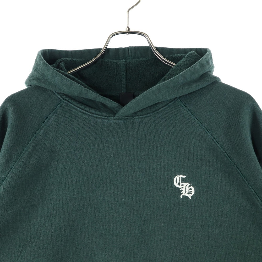 CHROME HEARTS(クロムハーツ) Y NOT SLO RIDE HD PLVR ワイノット CH刺繍 スウェット プルオーバーパーカー カーキ