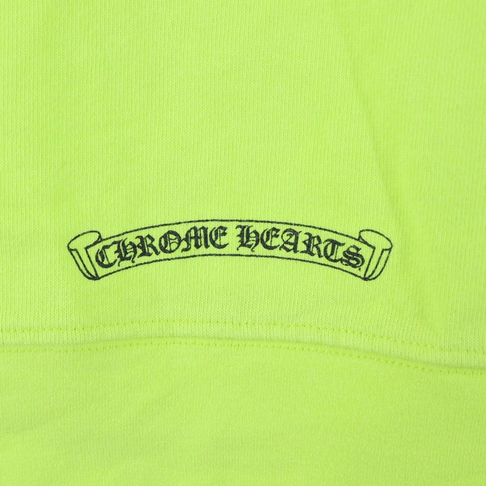 CHROME HEARTS(クロムハーツ) ×MATTY BOY PPO CHAIN GAME マッティボーイ チェーンゲーム プリント クルーネック スウェットトレーナー イエロー