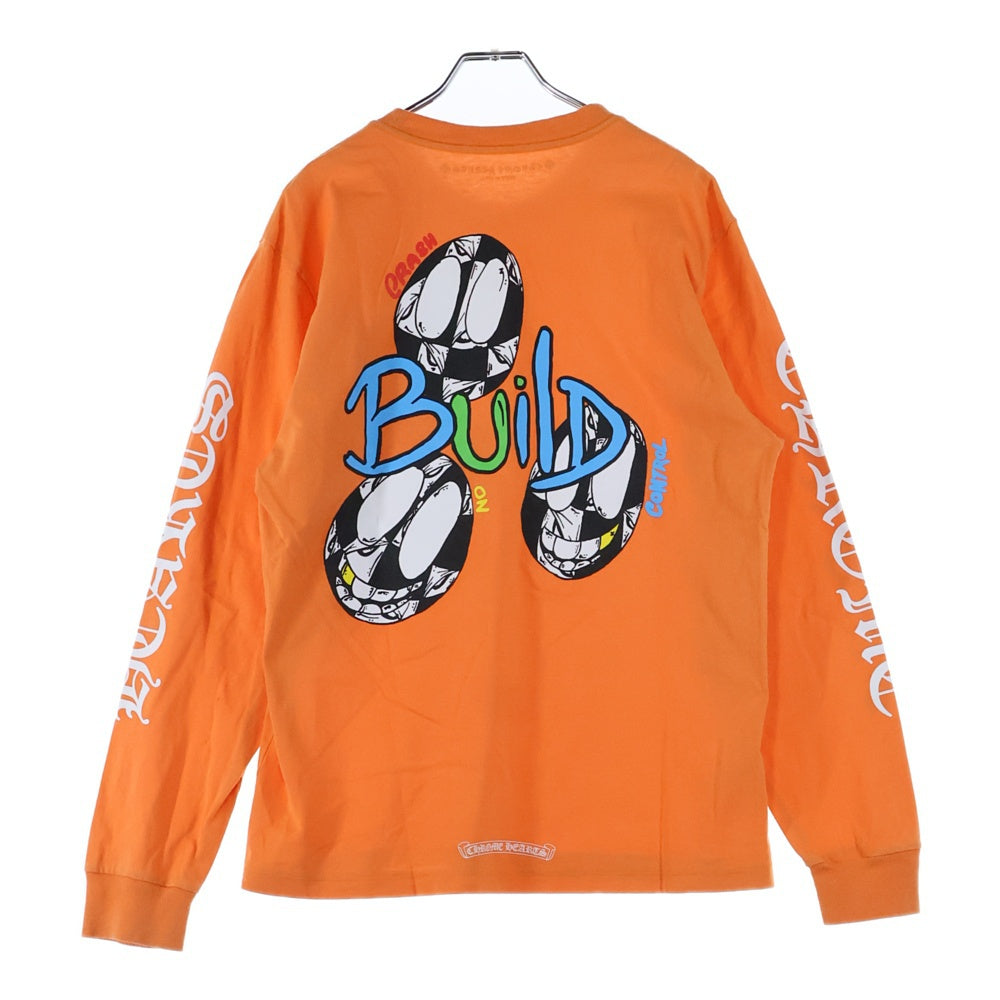 CHROME HEARTS(クロムハーツ) ×MATTY BOY PPO LINK BUILD LS Tee マッティボーイ リンク ビルド 長袖Tシャツ ロンT オレンジ