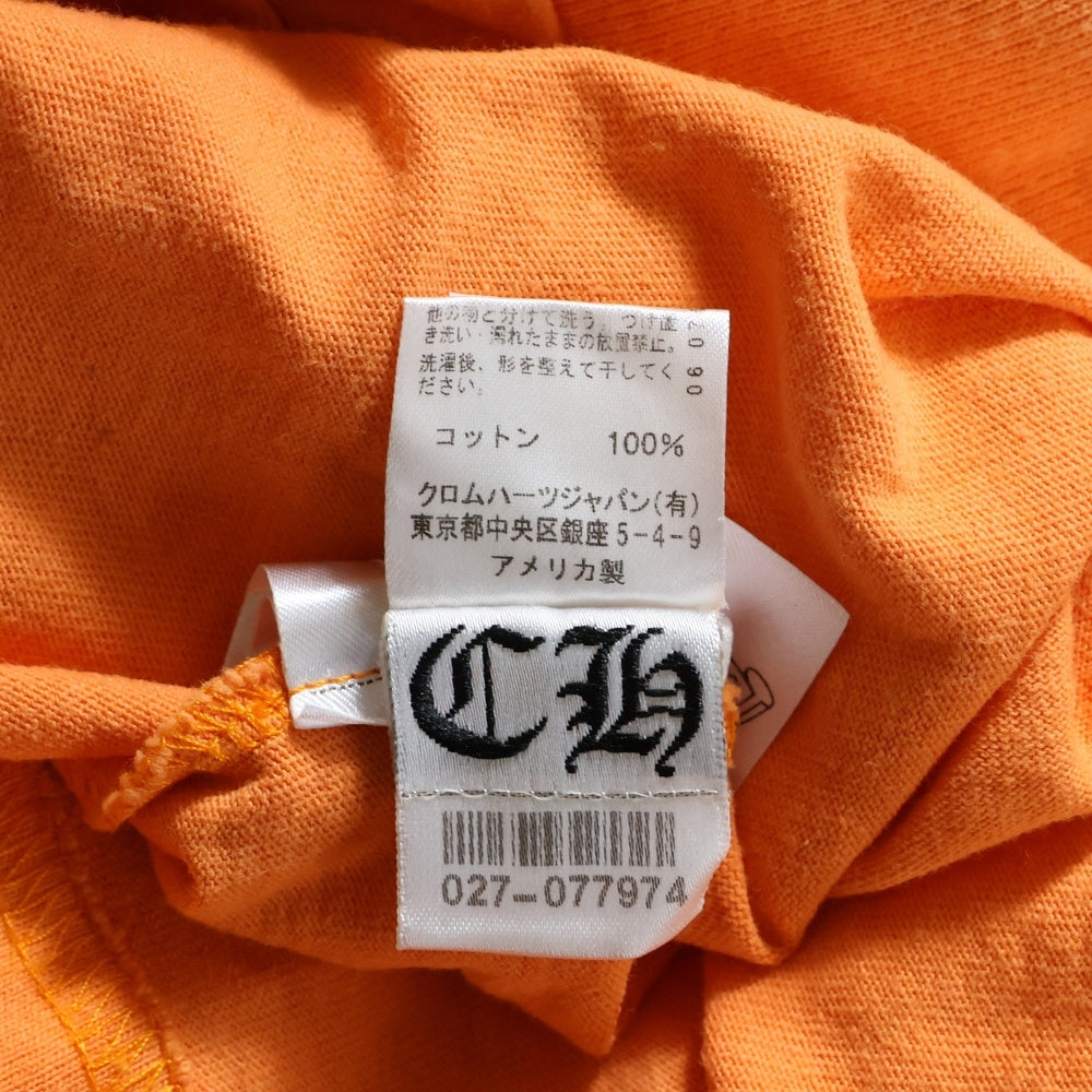 CHROME HEARTS(クロムハーツ) ×MATTY BOY PPO LINK BUILD LS Tee マッティボーイ リンク ビルド 長袖Tシャツ ロンT オレンジ