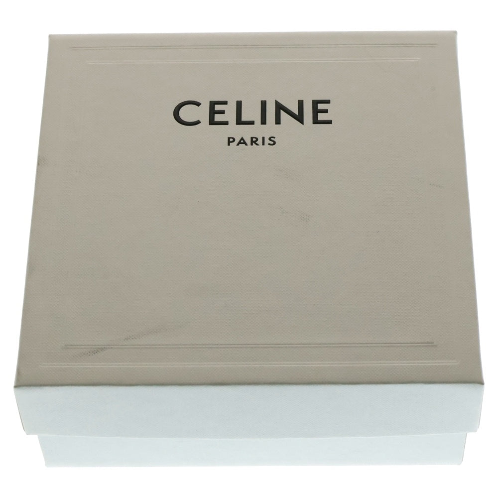 CELINE(セリーヌ) 21AW Medium Double Ring Belt in Jacquard Textile and Calfskin ジャカード テキスタイル & カーフスキン ミディアム ダブル リングベルト 45AVS2AEO 38SI