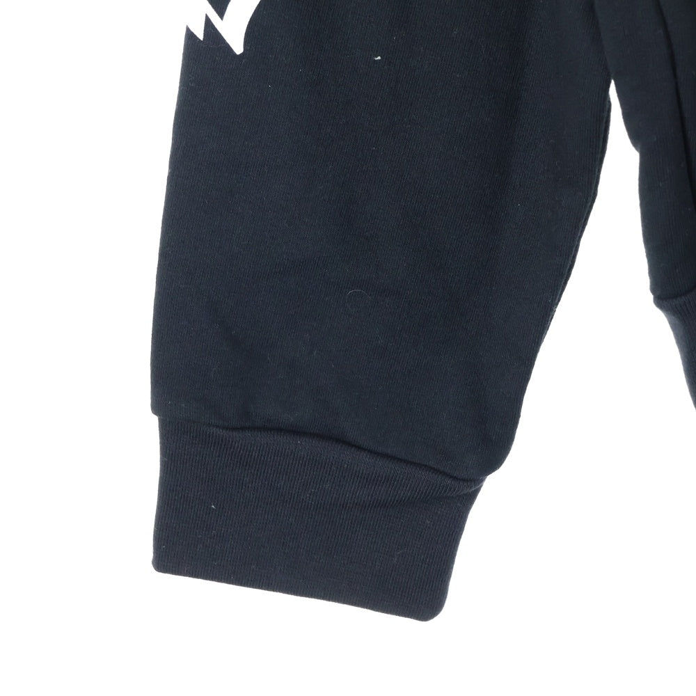 CHROME HEARTS(クロムハーツ) SWTSHRT HD ZIP アームロゴ ジップアップパーカー スウェット ブラック