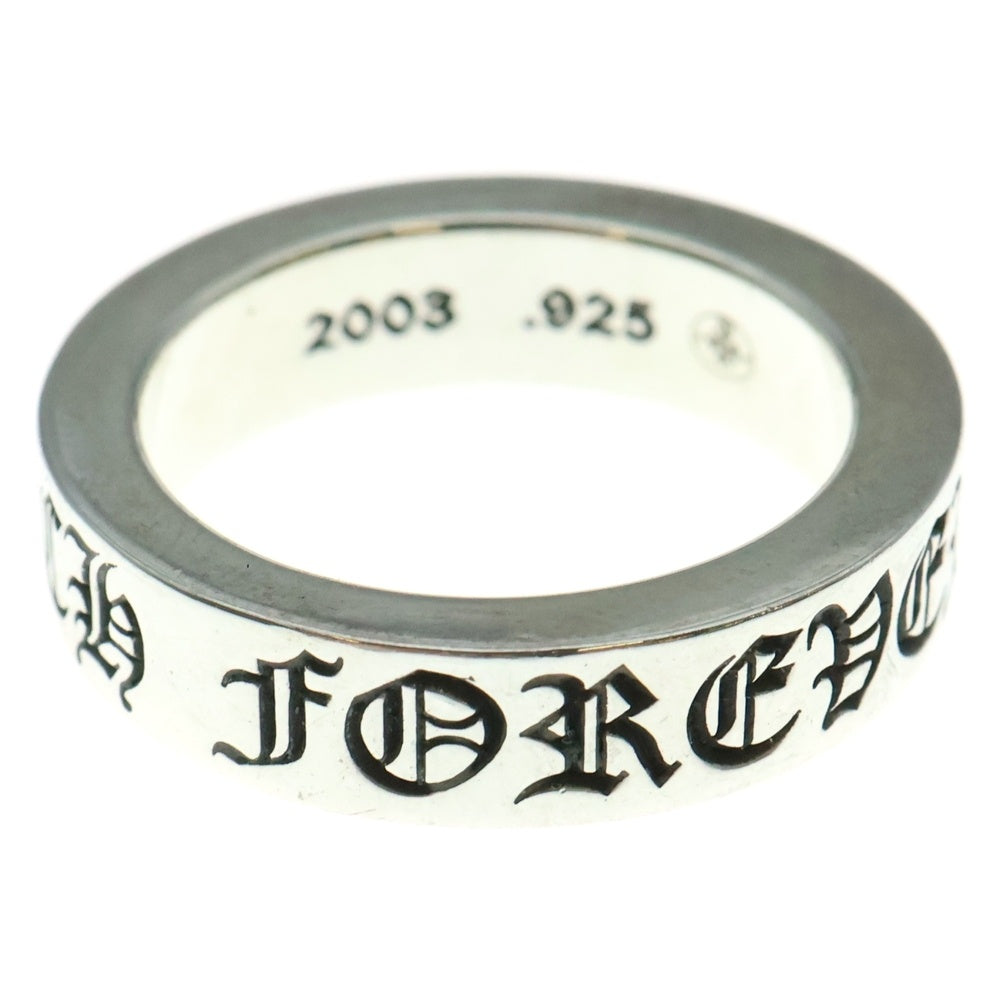 CHROME HEARTS(クロムハーツ) 6mm SPACER FOREVER 6mmスペーサーリング フォーエバーシルバー BCA337