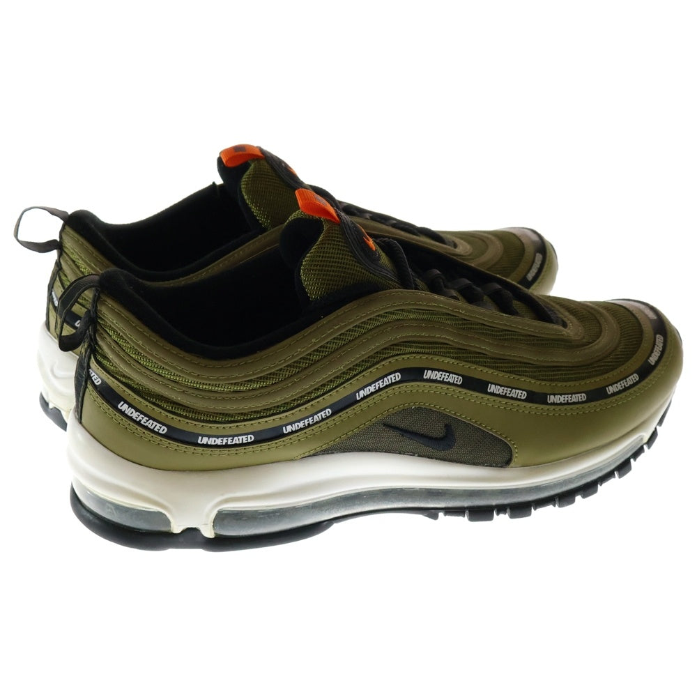NIKE(ナイキ) ×UNDEFEATED AIR MAX 97 OLIVE アンディフィーテッド エアマックス 97 ローカットスニーカー カーキ US11/29cm DC4830-300
