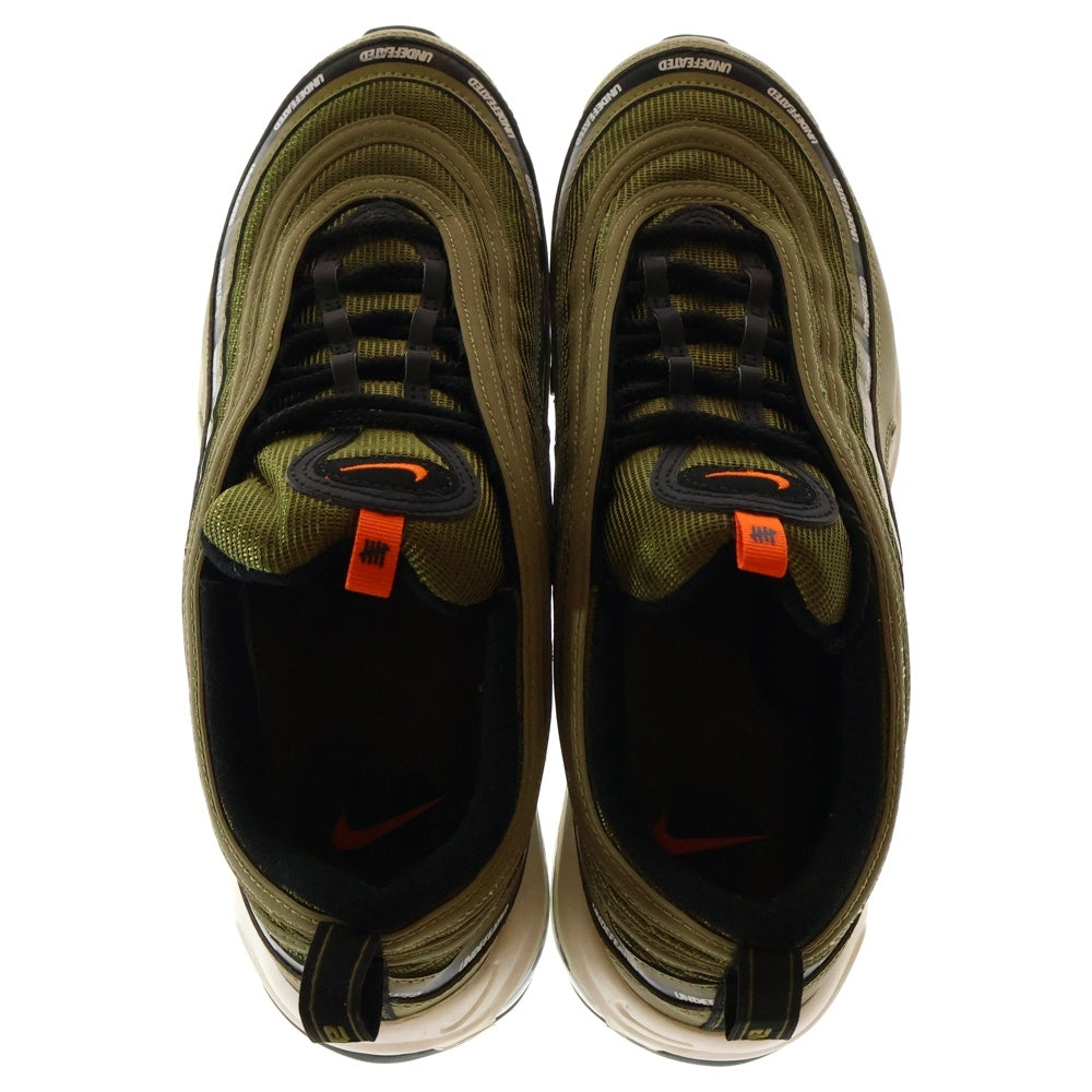 NIKE(ナイキ) ×UNDEFEATED AIR MAX 97 OLIVE アンディフィーテッド エアマックス 97 ローカットスニーカー カーキ US11/29cm DC4830-300