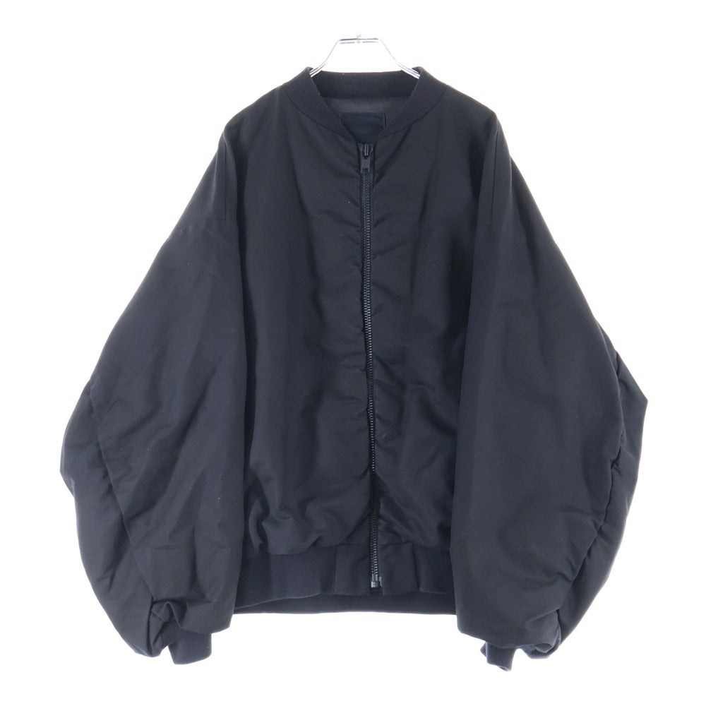 LAD MUSICIAN(ラッドミュージシャン) 18AW DOUBLE ARMY CLOTH ダブルアーミークロス ジップアップジャケット ブルゾン ブラック 2218-353