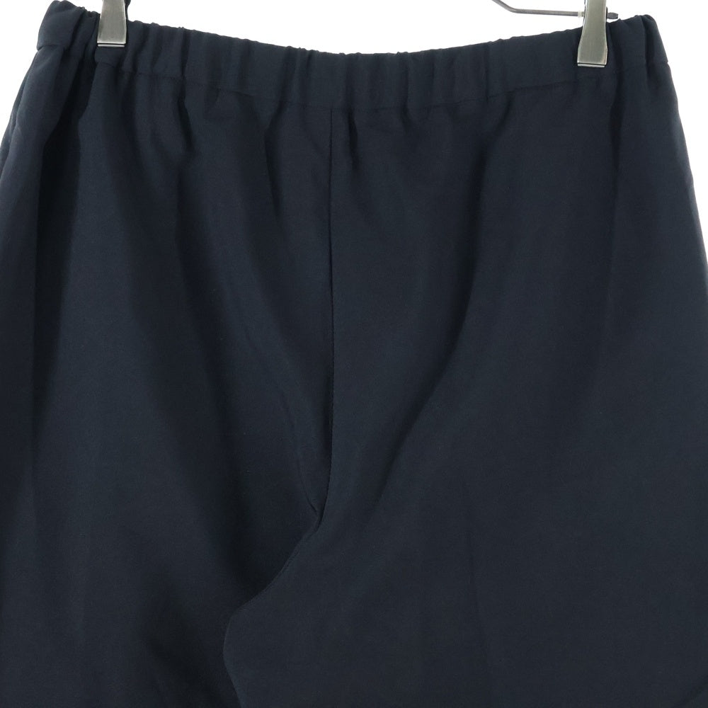 LAD MUSICIAN(ラッドミュージシャン) 21SS TROPICAL TAPERED WIDE PANTS トロピカル テーパード ワイドパンツ ブラック 2121-509