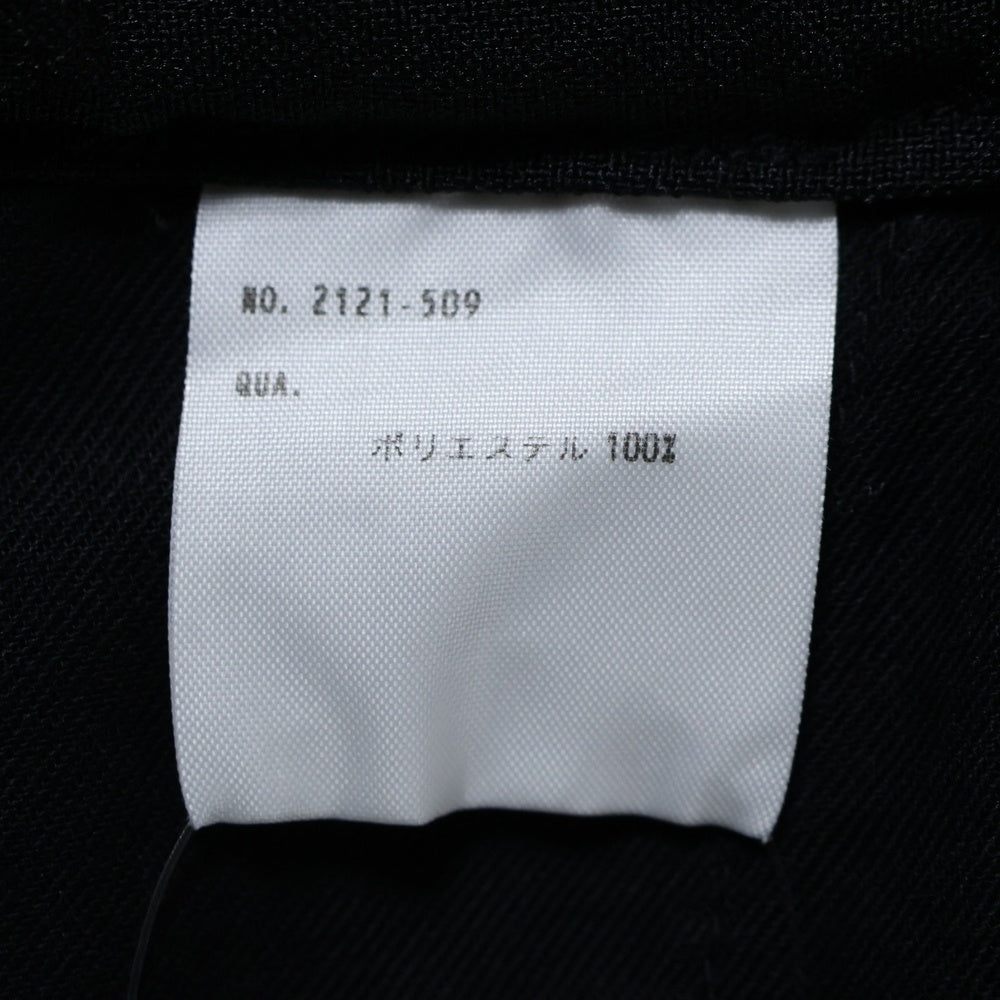 LAD MUSICIAN(ラッドミュージシャン) 21SS TROPICAL TAPERED WIDE PANTS トロピカル テーパード ワイドパンツ ブラック 2121-509