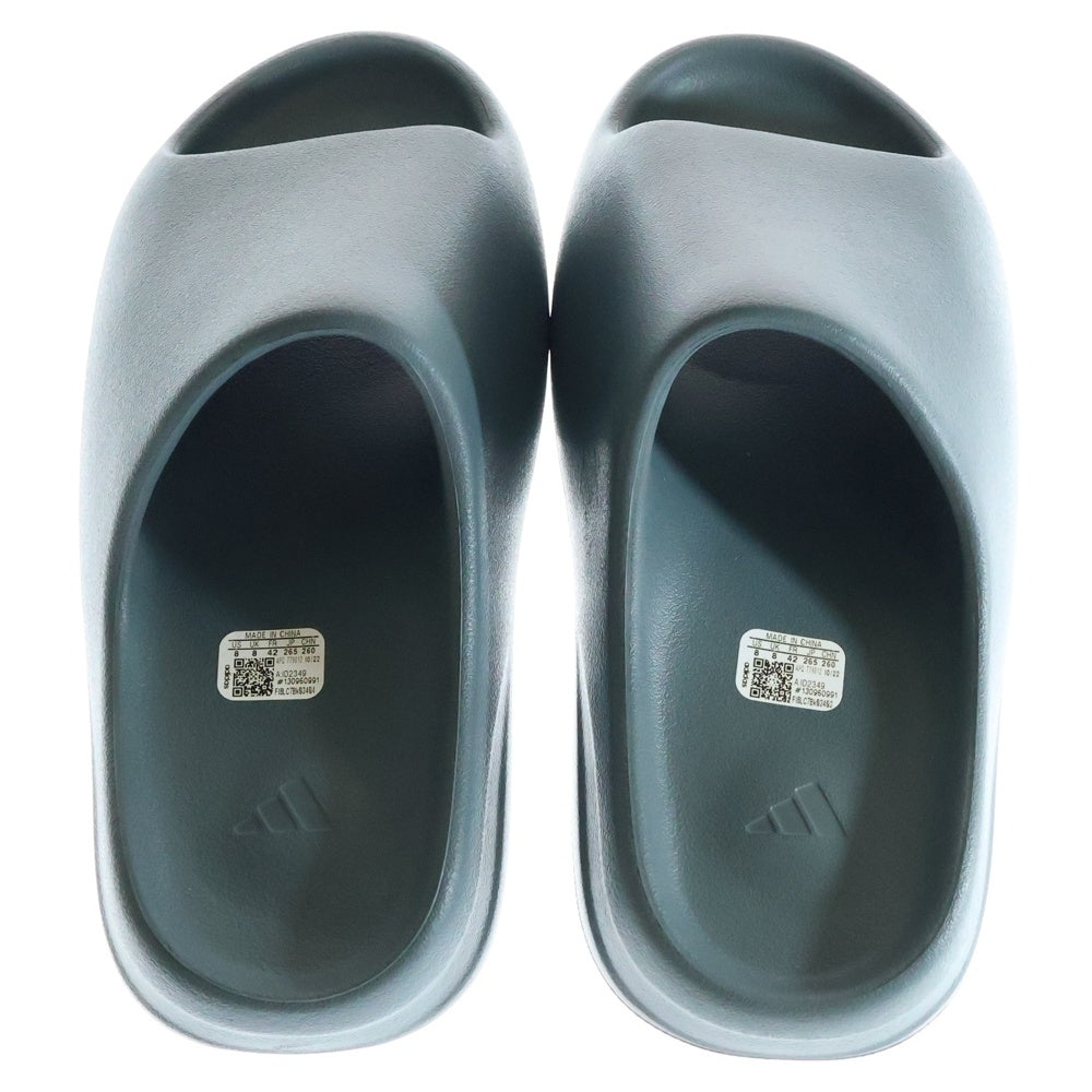 adidas(アディダス) YEEZY SLIDE SLATE MARINE イージースライド スレートマリン ラバーサンダル グレー US8/26.5cm ID2349