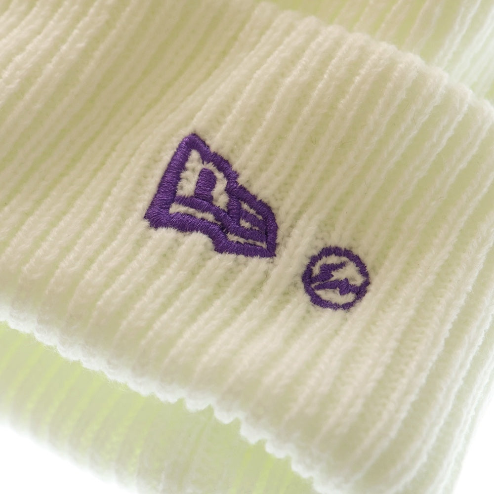 NEW ERA(ニューエラ) ×FRAGMENT DESIGN フラグメントデザイン ニット帽 ホワイト