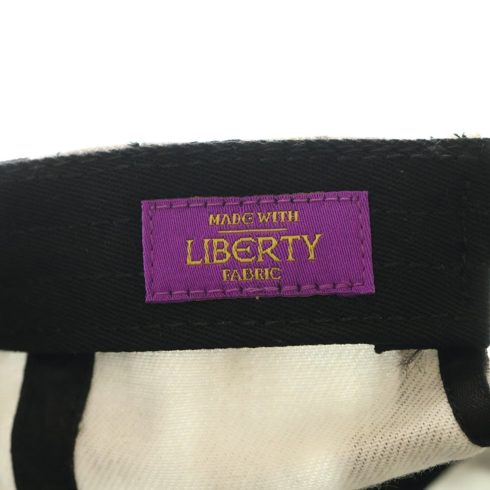 SUPREME(シュプリーム) 20SS Liberty Floral 6-Panel リバティーフローラル6パネルキャップ 帽子 ブラック