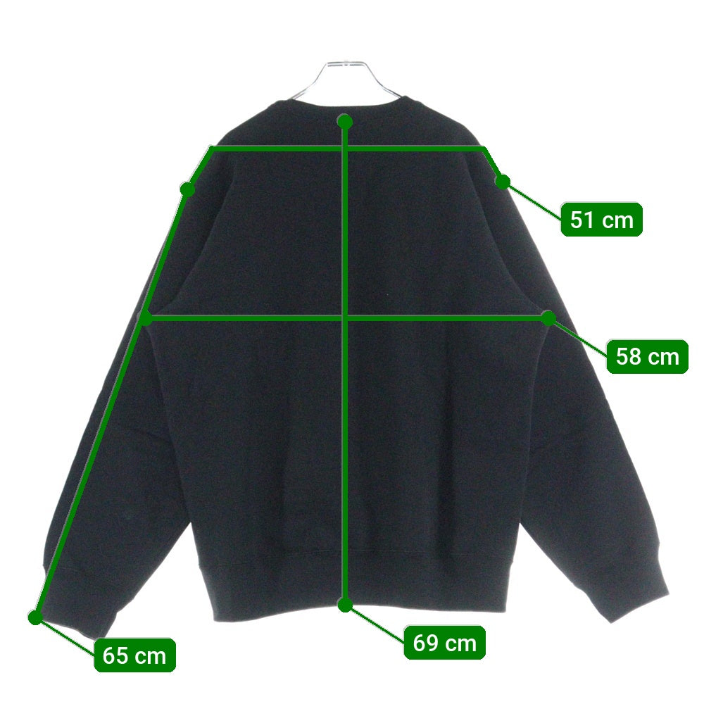 SUPREME(シュプリーム) 20AW Small box logo Crewneck スモールボックスロゴ クルーネック スウェットトレーナー ブラック