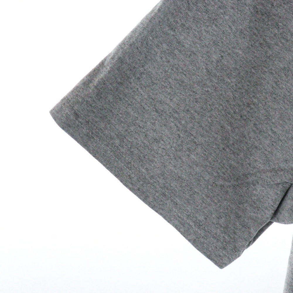 STUSSY(ステューシー) 00s OLD STUSSY KNOWLEDGE IS KING オールドステューシー グラフィックプリント クルーネック 半袖Tシャツ カットソー グレー