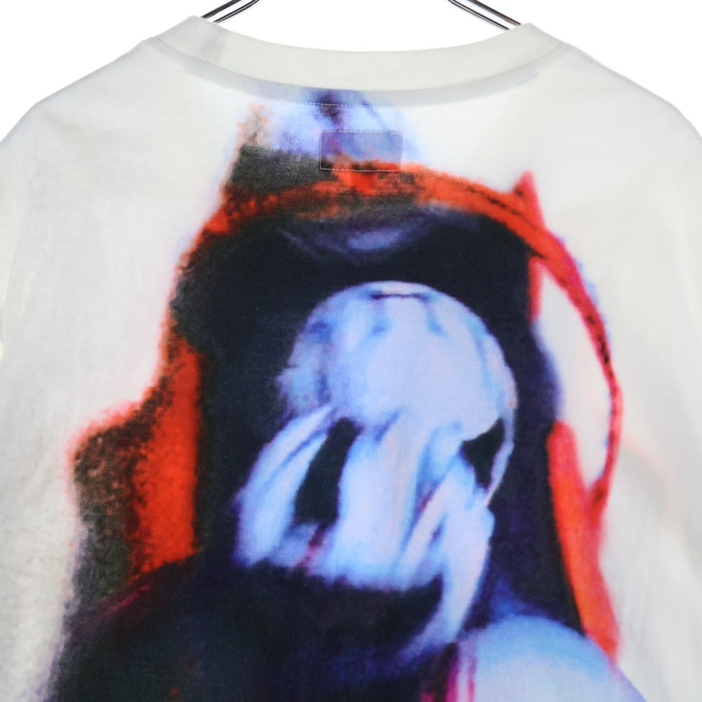 SUPREME(シュプリーム) 20AW Bobsled L/S Top ボブスレー 両面プリント ロングスリーブ クルーネック長袖Tシャツ ホワイト