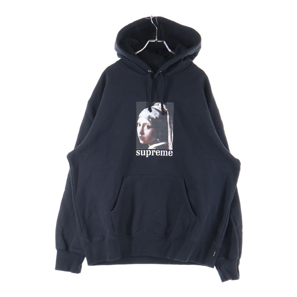 SUPREME(シュプリーム) 20AW Pearl Hooded Sweatshirt パールプリント プルオーバースウェットパーカー フーディ ブラック