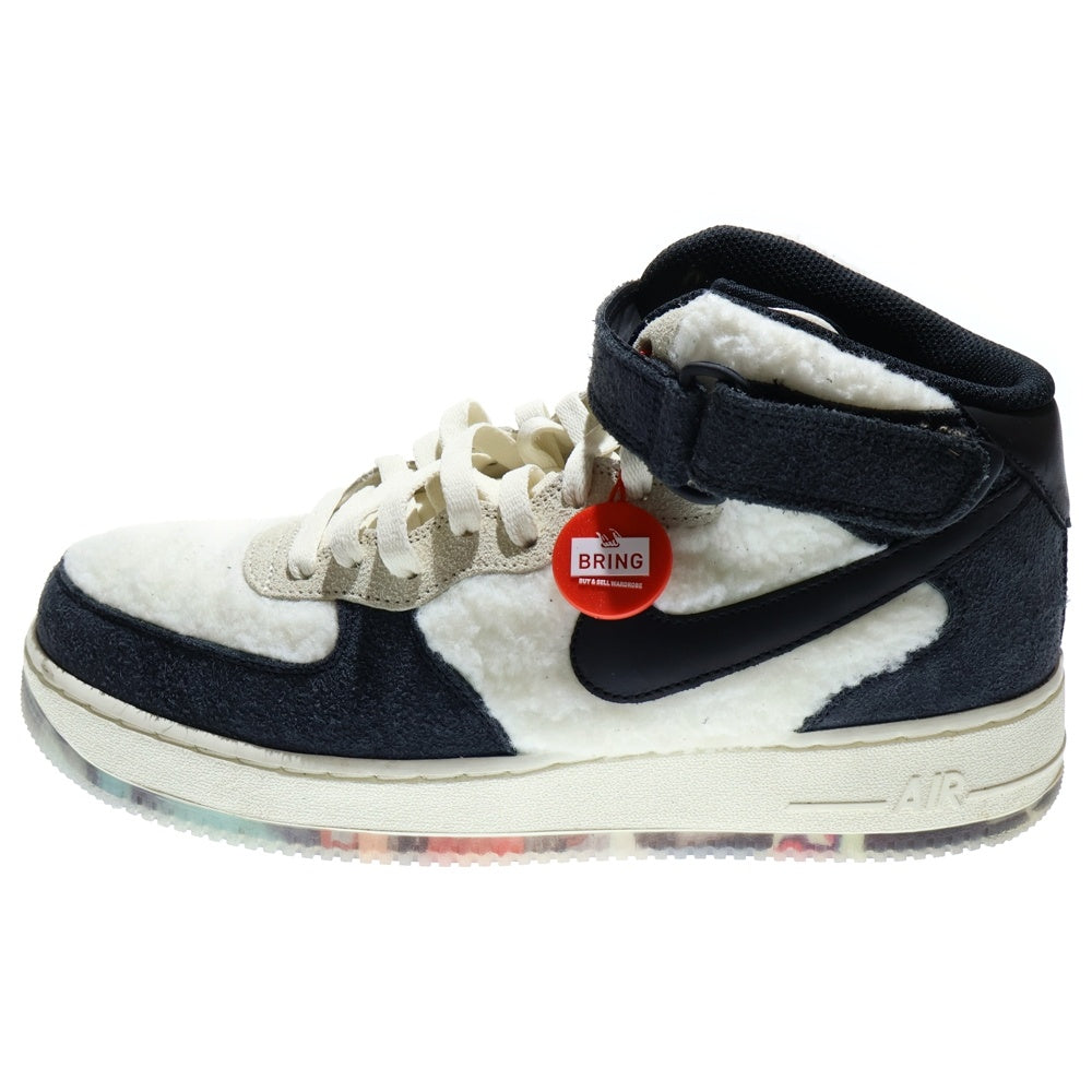 NIKE(ナイキ) AIR FORCE 1 MID 07 PREMIUM エアフォース1 プレミアム ココナッツ ミドルカットスニーカー シューズ ホワイト/グレー US10.5/28.5cm DO2123-113