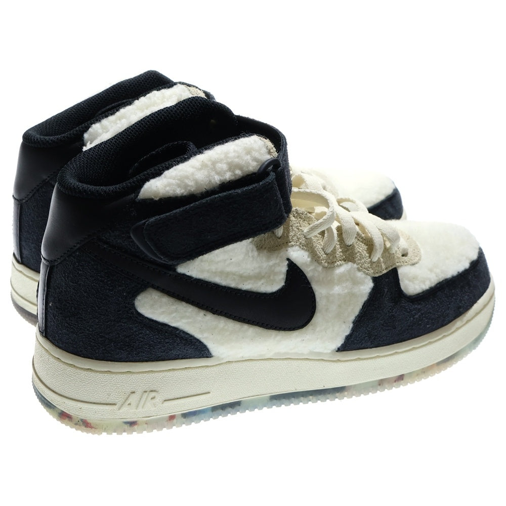 NIKE(ナイキ) AIR FORCE 1 MID 07 PREMIUM エアフォース1 プレミアム ココナッツ ミドルカットスニーカー シューズ ホワイト/グレー US10.5/28.5cm DO2123-113