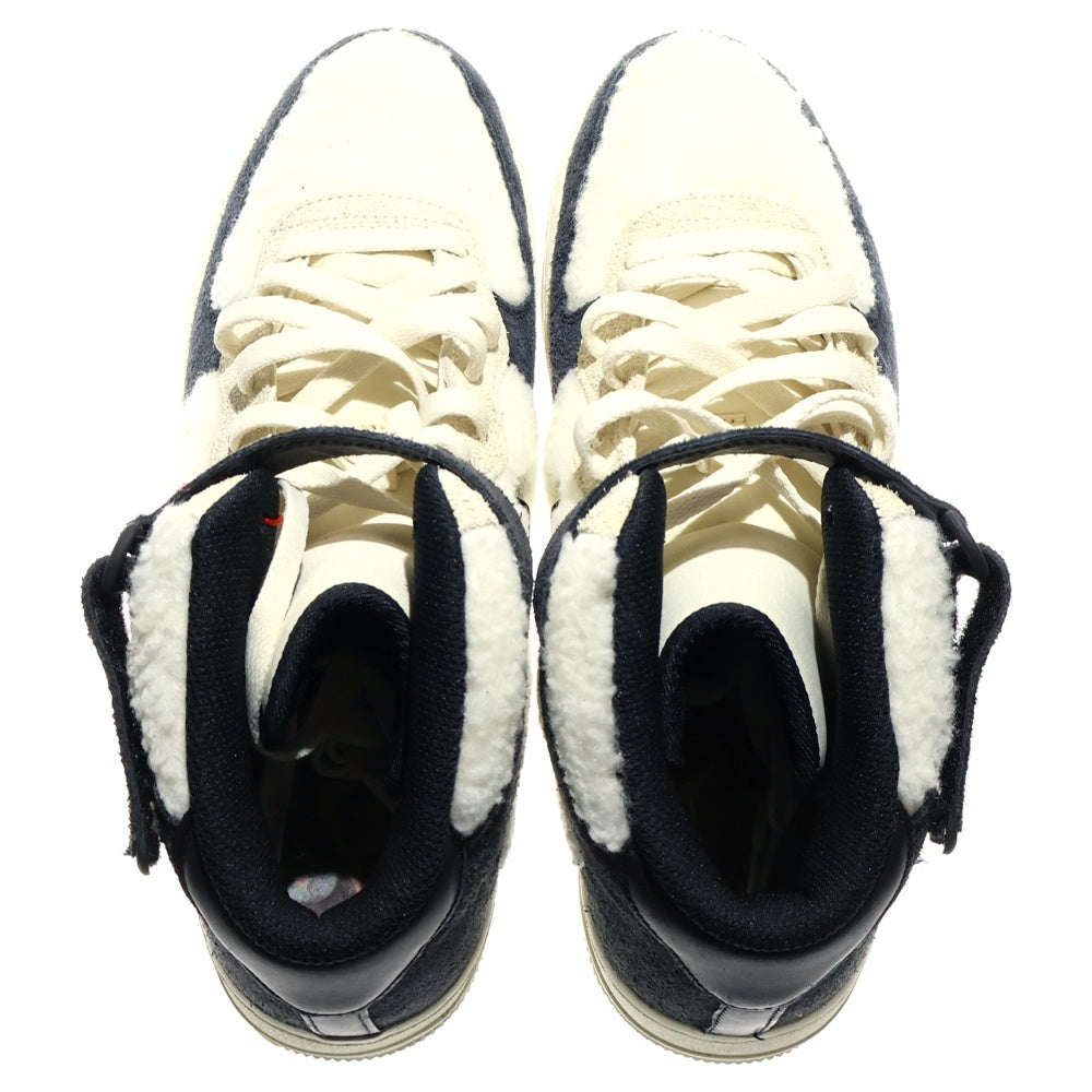 NIKE(ナイキ) AIR FORCE 1 MID 07 PREMIUM エアフォース1 プレミアム ココナッツ ミドルカットスニーカー シューズ ホワイト/グレー US10.5/28.5cm DO2123-113