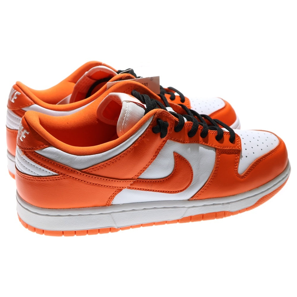 NIKE(ナイキ) DUNK LOW SP SYRACUSE ダンクローカットスニーカー シラキュース US10.5/28.5cm オレンジ/ホワイト CU1726-101