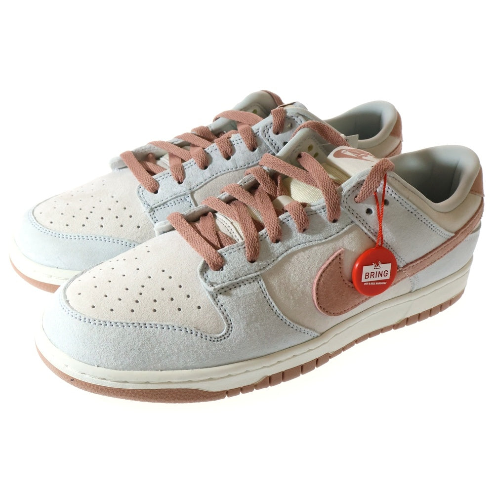 NIKE(ナイキ) DUNK LOW FOSSIL ROSE ダンク フォッシルローズ ローカットスニーカー グレー/ピンク US10.5/28.5cm DH7577-001
