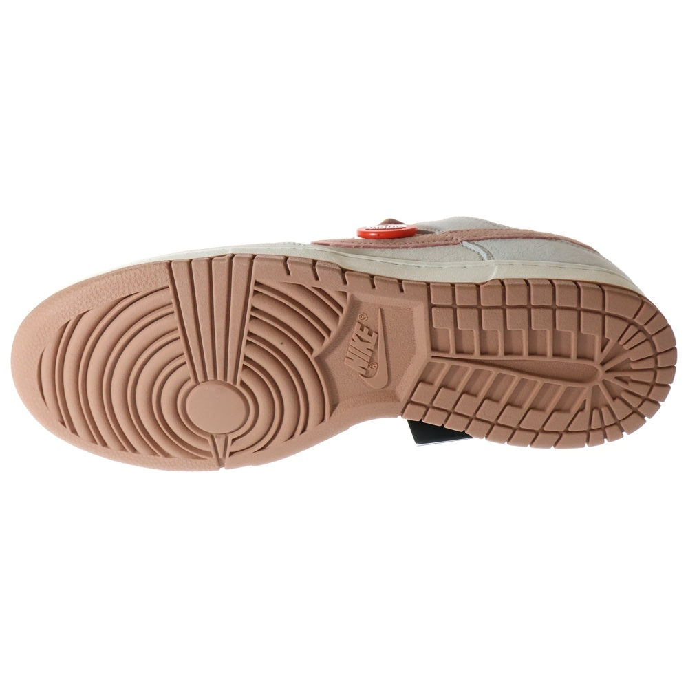 NIKE(ナイキ) DUNK LOW FOSSIL ROSE ダンク フォッシルローズ ローカットスニーカー グレー/ピンク US10.5/28.5cm DH7577-001