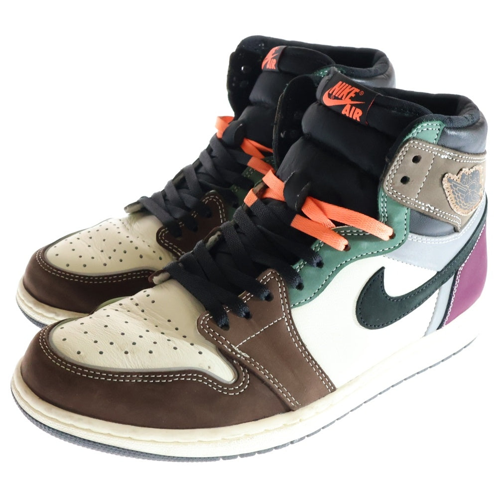 NIKE(ナイキ) AIR JORDAN 1 RETRO HIGH OG HAND CRAFTED エアジョーダン 1 レトロ ハンドクラフト ハイカットスニーカー マルチ US10.5/28.5cm DH3097-001