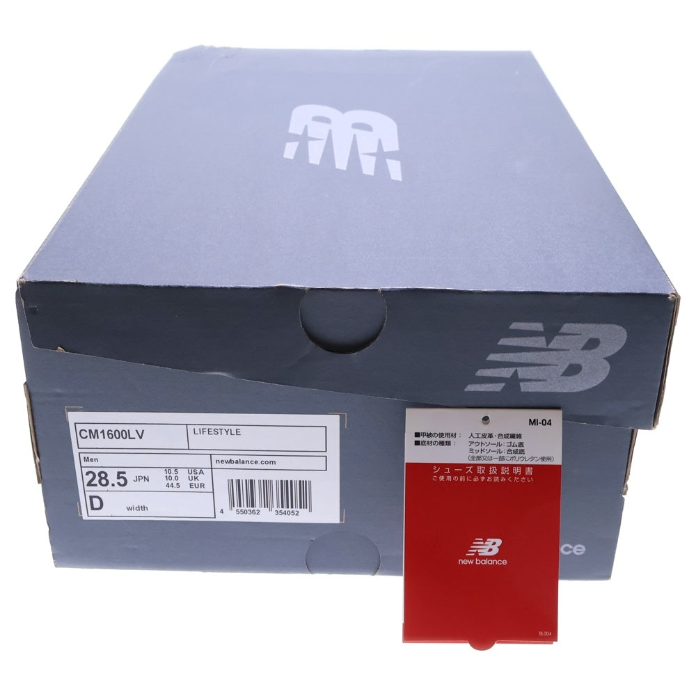 New Balance(ニューバランス) CM1600LV NAVY ローカットスニーカー ネイビー US10.5/28.5cm