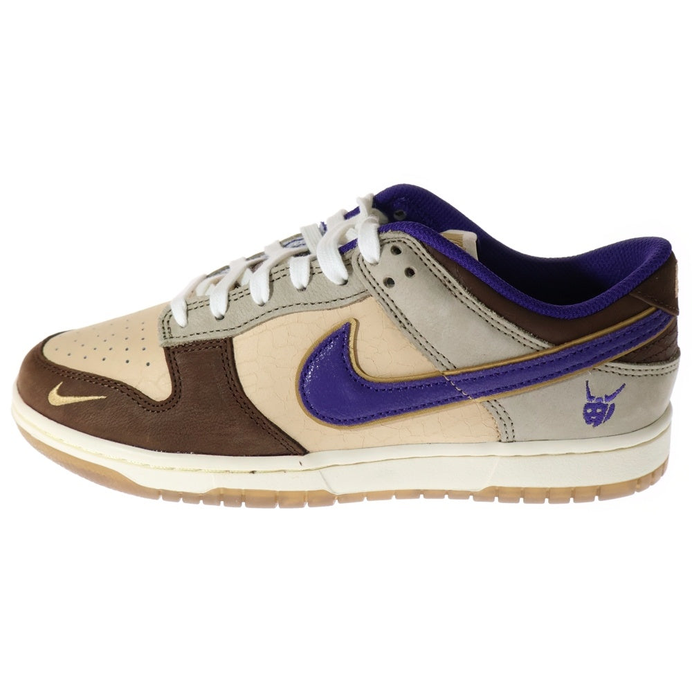 NIKE(ナイキ) DUNK LOW PRM SETUBUN ダンク プレミアム 節分 ローカットスニーカー ブラウン/パープル US8/26cm DQ5009-268