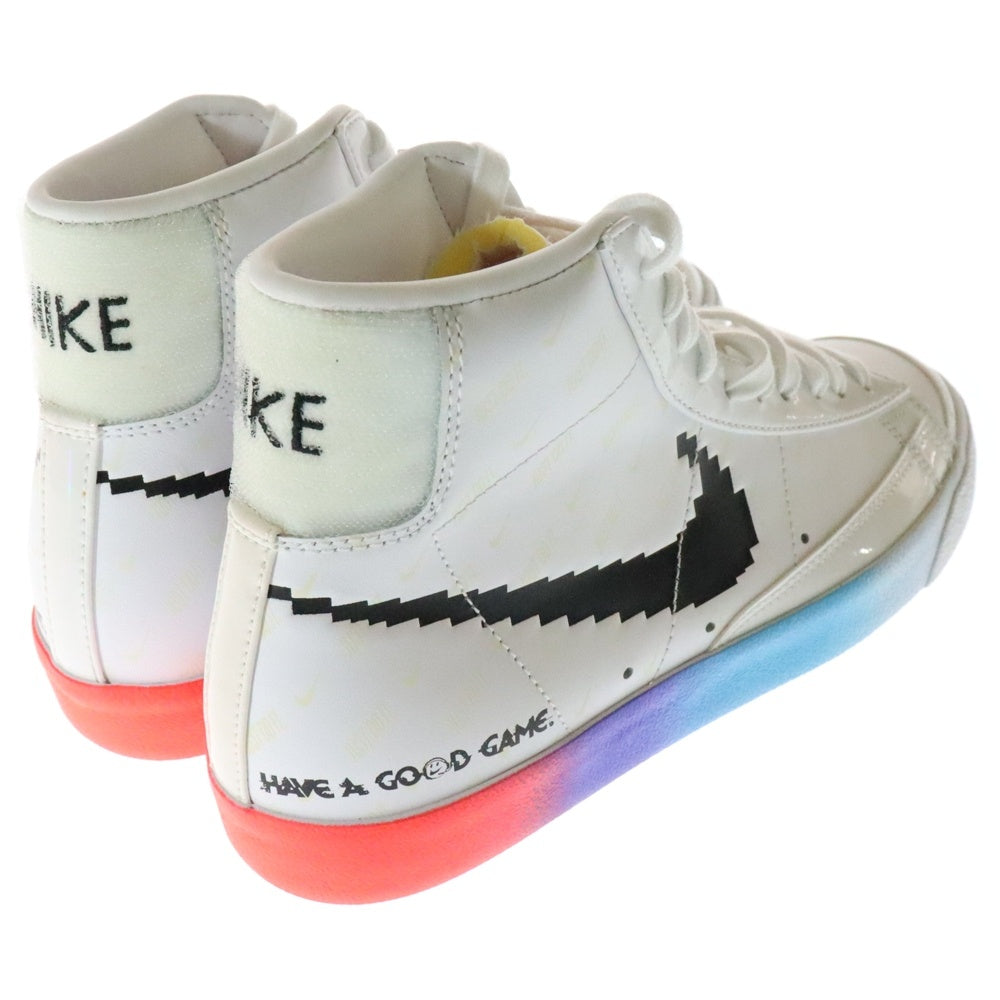 NIKE(ナイキ) BLAZER MID 77 VINTAGE GOOD GAME ブレザー ミッド77 ヴィンテージ グッド ゲーム ハイカットスニーカー ホワイト US8/26cm DC3280-101