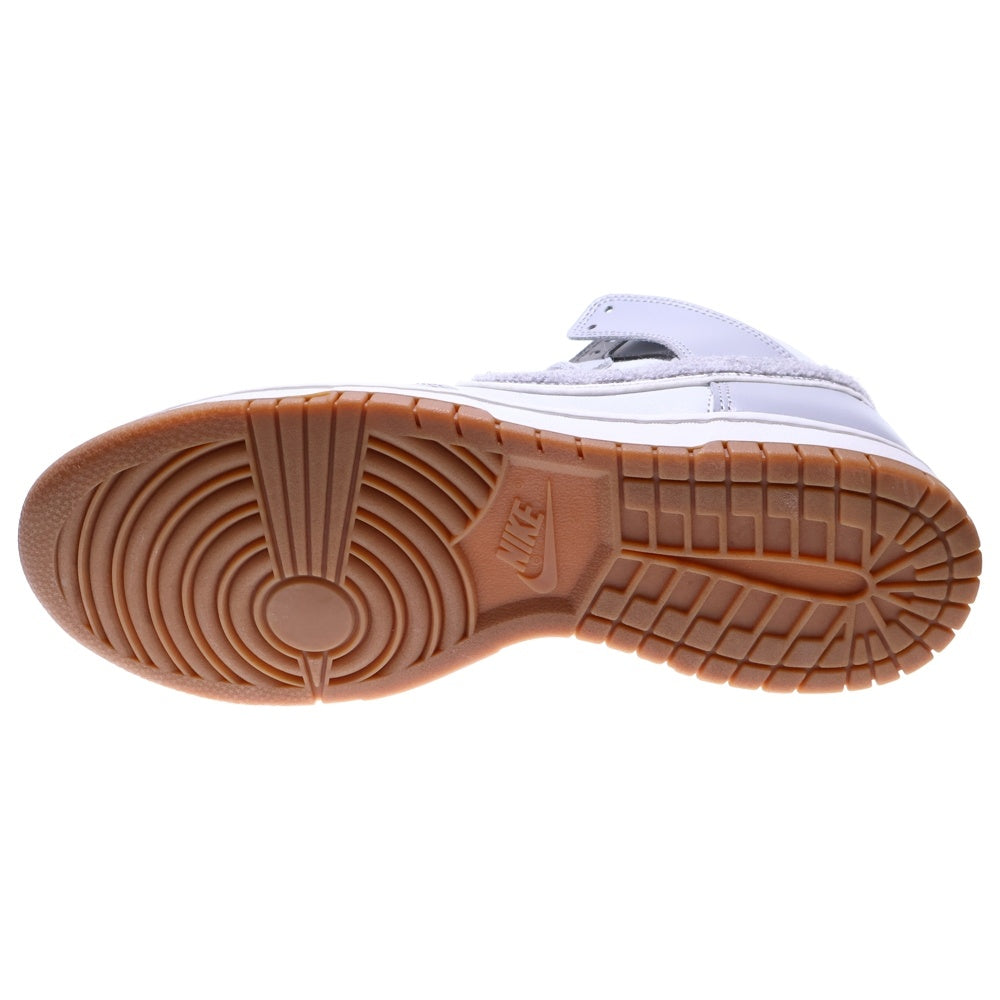 NIKE(ナイキ) DUNK HIGH RETRO UNIVERSITY CHENILLE SWOOSH ダンク レトロ ユニバーシティ シェニールスウッシュ ハイカットスニーカー グレー US8/26cm DR8805-003