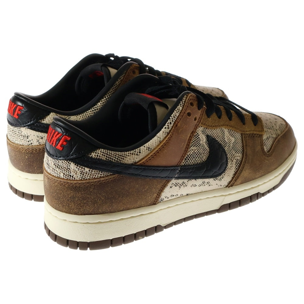 NIKE(ナイキ) DUNK LOW PRM HEAD 2 HEAD CO DOT JP ダンク プレミアム ヘッドトゥヘッド ローカットスニーカー ブラウン US8/26cm FJ5434-120